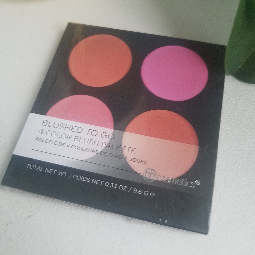 NIB BH Cosmetics Foil Blushed to Go Blush Palette